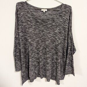 Aritzia Wilfred Soft Knit Pullover Sweater – Heather Grey, Women's L